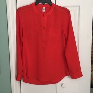 Old navy red blouse